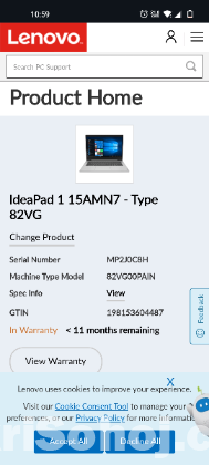 Lenovo Ideapad slim1